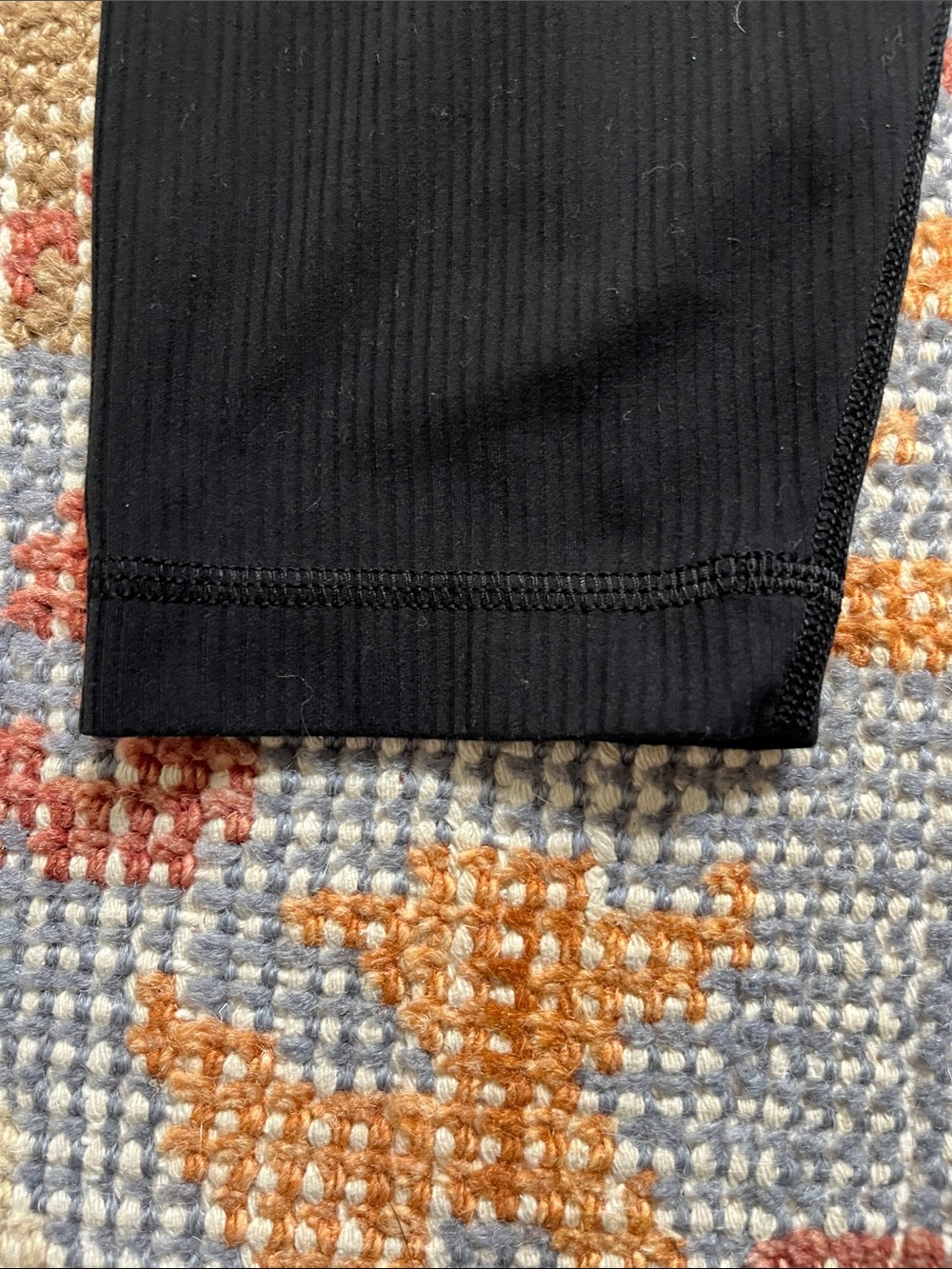 lululemon Align Ribbed High-Rise Pant 28” Black Size 10 Nulu Leggings EUC - Picture 7 of 10